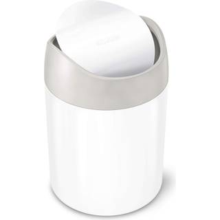 Simplehuman 1,5L mini affaldsspand, børstet