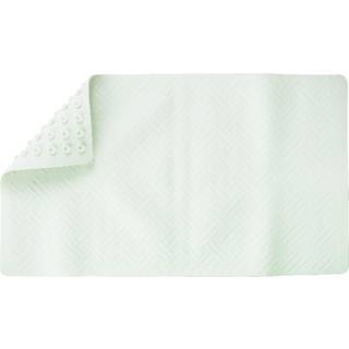 Levende accenter 28 tommer l x 16 tommer W hvid termo plast elastomer bademåt latex gratis