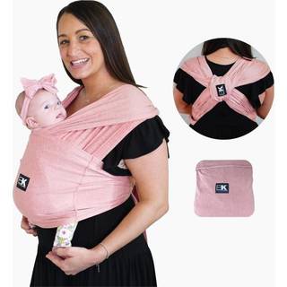Active Yoga Baby K'tan Baby Carrier Wrap: #1 Let forudindpakket baby slynge | Soft Yoga Fabric | UVA/UVB spædbarnssolbeskyttelse | Åndbar hurtig