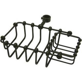 Kingston Brass CC2145 7 """" Riser Mount Soap Basket Oil Rubbed Bronze