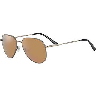 Serengeti Haywood SS543001 56 Solbriller Mænd Brun - Brushed Bronze - 56mm