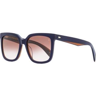 Rag & Bone RNB1018/S 0S9W/HA 56 Solbriller Kvinder Brun - Blue Brown - 56mm