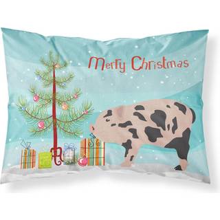 """" Caroline's Treasures """" """" Mini Miniature Pig Christmas """" """" Pillowcase Standard multicolor """"