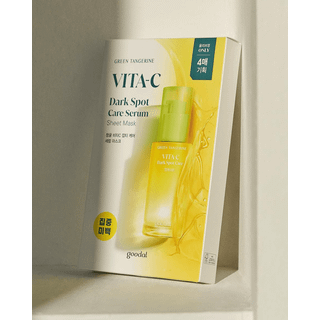Goodal Green Tangerine Vita C Dark Spot Care Serum Sheet Masks 5P Set - 140 g