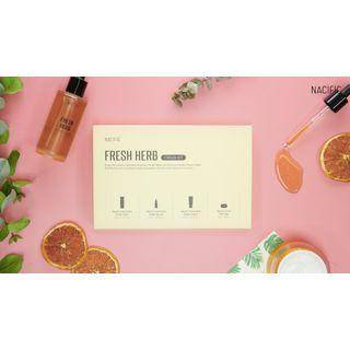 Nacific Fresh Herb Origin Kit (toner Serum Cream Em Soap) Rejsestørrelse Skinpleje Kit
