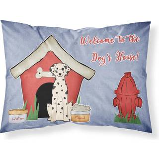 """" Caroline's Treasures Dog House Collection Dalmatian Fabric Standard Pillowcase BB2851Pillowcase Multicolor """"