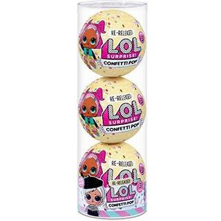 L.O.L. Overraskelse! Confetti Pop 3 Pack Beatnik Babe - 3 Genudgivne dukker hver