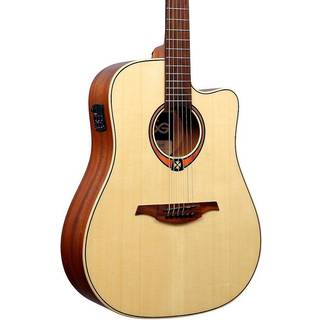 LAG Tramontane 88 T88DCE Natural elektroakustisk guitar (Så godt som nyt)