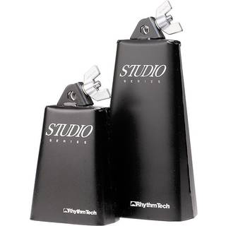 Rhythm Tech Handheld Cowbell Black 8 """" (RT3008)