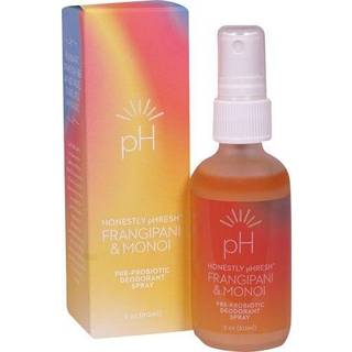 Ærligt phresh Natural prebiotic & probiotisk deodorant spray bagepulver og aluminiumsfri sikker til følsom hud 24 timers lugtbeskyttelse 2 fl oz