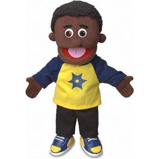14 """" Jordan Black Boy Hand Puppet