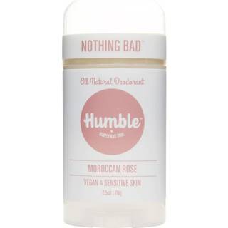 Ydmyge mærker aluminiumfri naturlig deodorant for kvinder og mænd grusomhedsfri vegansk deodorant formuleret til følsom hud marokkansk steg 2,5 o