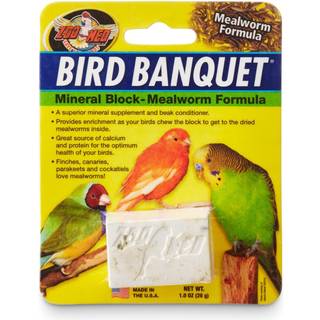 Zoo Med Mealworm Bird Banquet Block Lille