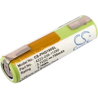Batteri til Philips barbermaskine RQ1085 / HX6782 / HX9190 / HQ8250