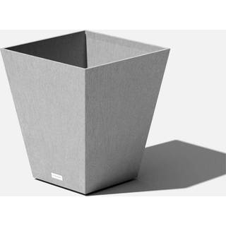 Veradek Pure Series Nobleton Plastic Planter - Store gryder til indendørs eller udendørs veranda/gårdhave | Holdbar brug af all-weather med dræni