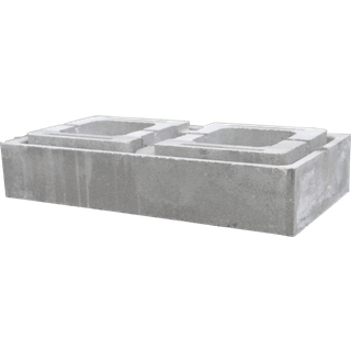 Murblok Nordic Wall grå 60 x 30 x 12 cm