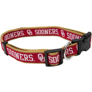 Kæledyr første collegiate kæledyr krave gammel version Oklahoma Sooners hundekrave størrelse stor. Bedste sportsholdskrave til hunde og katte. En