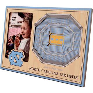 Youthefan NCAA North Carolina Tar Heels 3d Stadiumview Picture Frame - Dean E. Smith Center 12 """" X 8 """"
