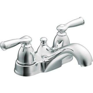 Moen WS84912 Banbury to-h?ndtag lavbue badev?relse vandhane pakning med 1 krom