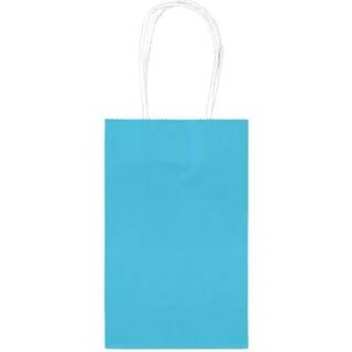 Cub Turquoise Paper Party Favor Poss - 8,5 '' x 5,25 """" X 3,5 """" 10 stykker - Perfekt til begivenheder med farvemateriale og gaver