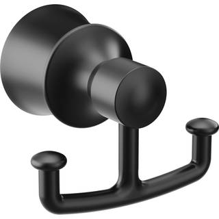 Moen YB2103BL Dartmoor Double Robe eller h?ndkl?dekrog Matte sort