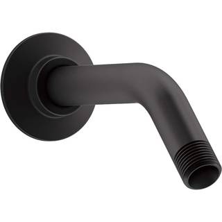 Kohler Mastershower brusearm og flange 7-1/2 """" Long Matte sort