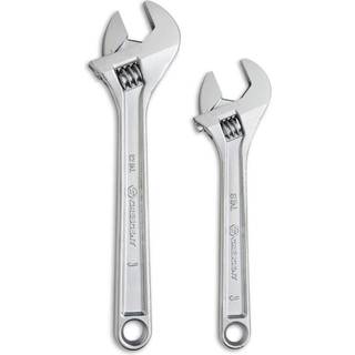 Halvm?n 2 stykke justerbar skruen?gle s?t 8 """" & 12 """" - AC2812VS