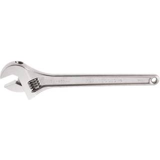 Klein Tools 500-18 Justerbar skruen?gle smedt drevn?gle med h?j polsk krom finish og kontureret h?ndtag 18-tommer