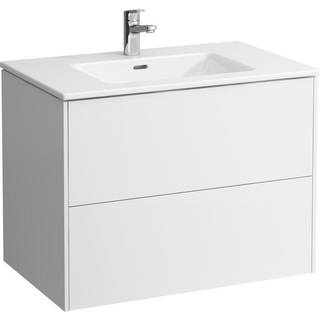 LAUFEN Base vaskeskab inkl. Pro S Slim håndvask, mat hvid, 80 cm