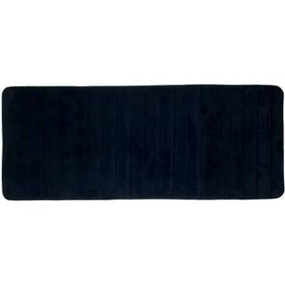 Overdådige hjemlige store badeværelsetæppe - ekstra lang hukommelsesskum bademåtte med ikke -slip bagside - absorberende løber til brusebad eller