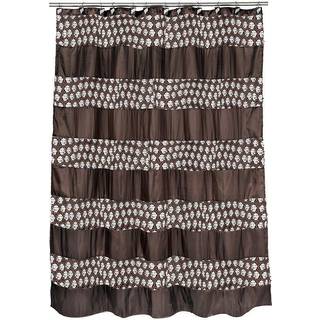 Populärt bad Sinatra badrum duschdraperi lyx glamoröst tyg duschgardin modern duschgardin unik design bling orb duschgardin