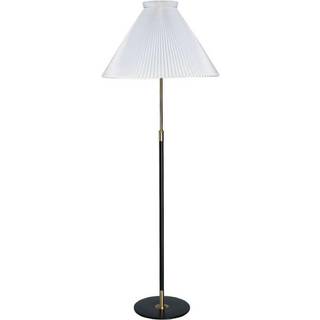LE KLINT MODEL 351S M/SKÆRM SORT/MESING GULVLAMPE