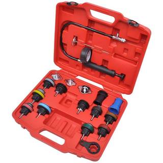 Radiator tryktest kit, 18 dele