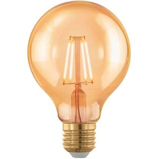 EGLO LED pære G80 Globe 4W/817 300 lumen amber dæmpbar E27