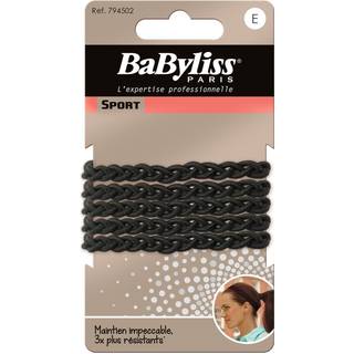 BaByliss Paris Accessories Sport Flettede Hårelastikker 5 stk.