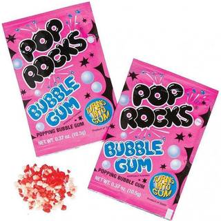 Pop Rocks Bubblegum 50 stk.