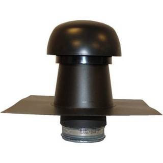 SabetoFLEX Universal taghætter | Tagpap - Ø 160, Stål bundplade sort (0°-9°)