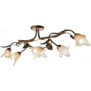 Loftlampe Siena, florentinsk stil med 6 lyskilder