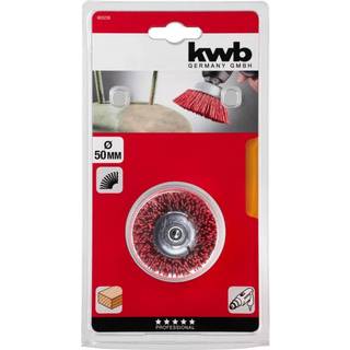 kwb stålkopbørste, nylon, grov, Ø50 mm