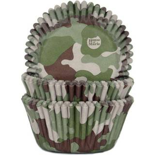 Camouflage Muffinsforme 50 stk, House of Marie