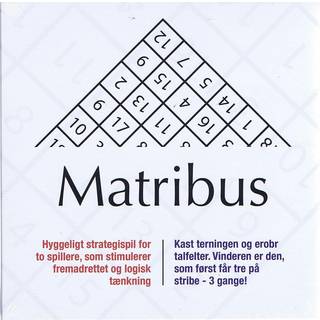 Matribus - Prisvindende matematisk spil - Fra 9 år.