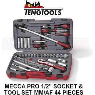 Teng Tools Topnøglesæt med 44 dele T1244