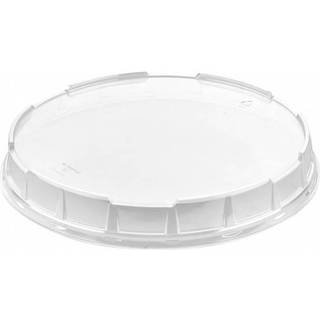 Snap-on låg, t.7-rums bakke, klar 50 stk H: 4,30 cm, 500 my A-PET