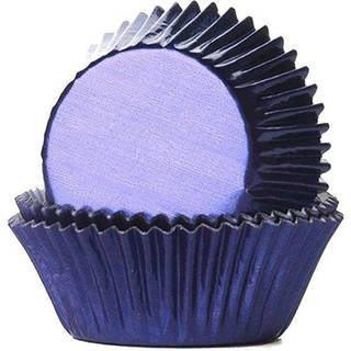 House of Marie - Purple Folie Muffinsforme, 24 stk.