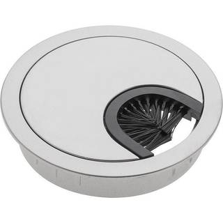 Vivolink Aluminium kabelgennemføring, 60mm diameter | Alu sølv | PRIS-MATCH