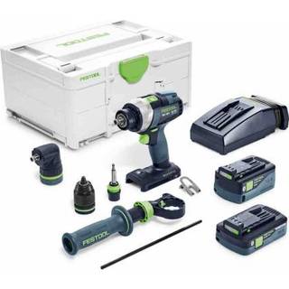 Festool Akku bore-/skruemaskine TDC 18/4 5,2/4,0 I-Set **UDGÅET**