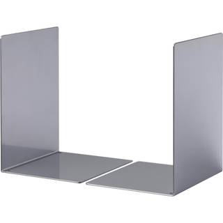 Durable bogstøtte 220x160x160mm sølv
