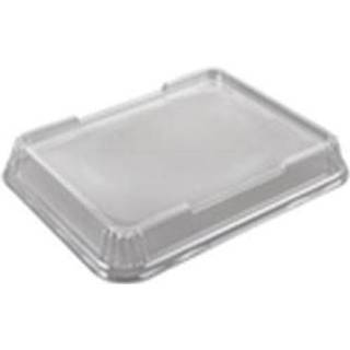 Låg til plastbakke 5227-2 Klar 324 stk Højt 232x183x32mm PET