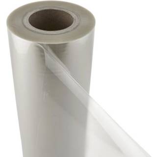 Mylar lågfolie 500mx186mm Ø15,5cm 25 mic PET peelable klar