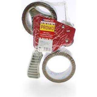 GEKO dispenser med 2-pak tape 66 meter (På lager i varehus)